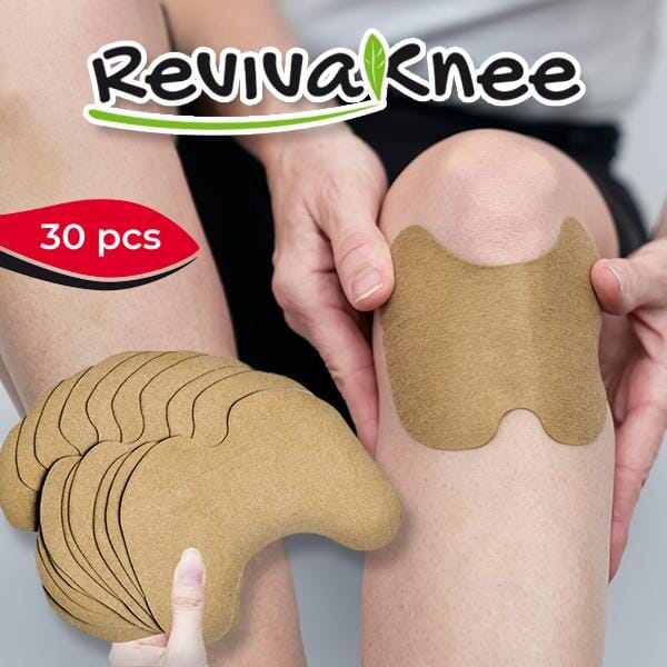 Reviva Knee Herbal Detox Pain Relief Patches (30pc) - Image 3
