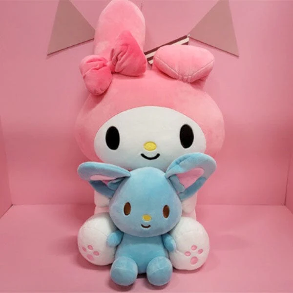 Sanrio My Melody With Teddy Bear Friend Large 20" Plush Toy - Image 2