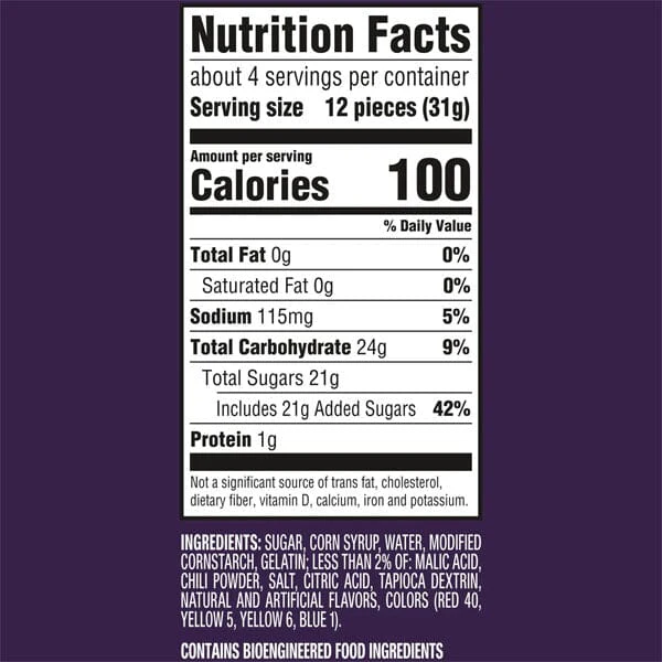 Skittles Fuego Spicy Fruity Gummy Candy (5.8oz) - Image 4
