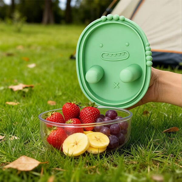 SnaxNub The No-Mess Snack Bowl w/ Silicone Pinchers (250mL Capacity) Color Ships Assorted - Image 8