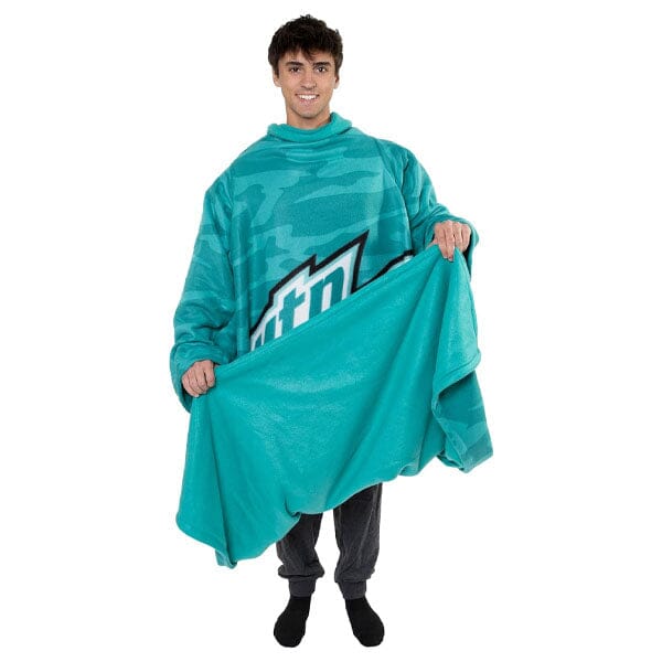 Snuggie® The Original Wearable Blanket Fleece Mountain Dew Baja Blast - Image 2