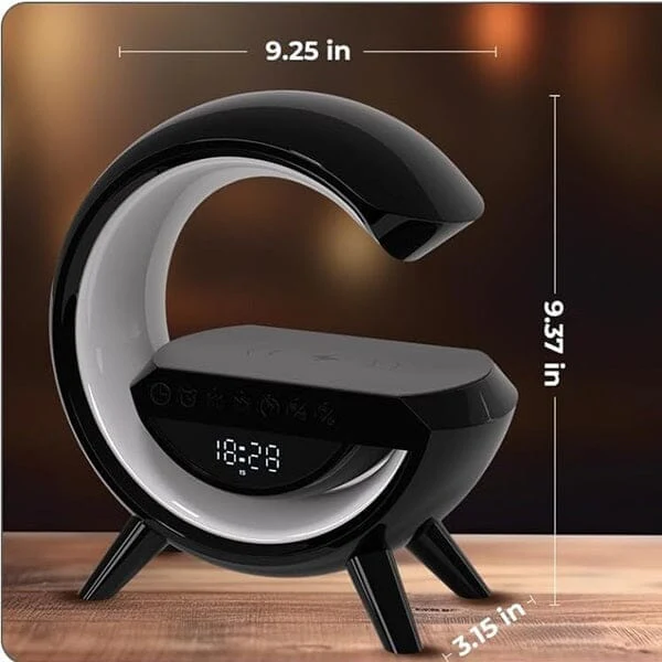 SonicVibes: 3-in-1 Triotunes Bluetooth Speaker w/ Charger & Digital Clock (Multiple Colors) - Image 12