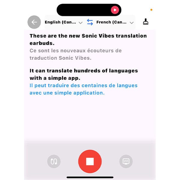 SonicVibes Real-Time Translation Earbuds w/ App (144 Languages) - Image 10