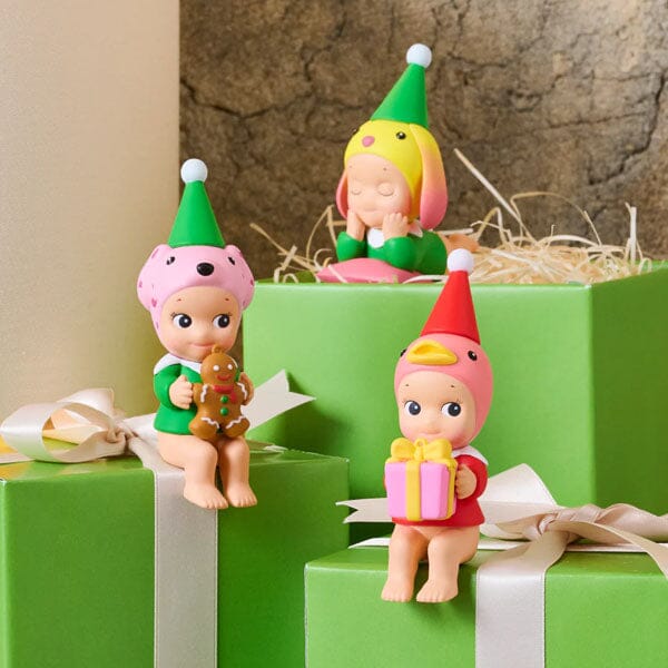 Sonny Angel Collectable Mini Cherub Figurines Santa's Little Helper Christmas Series Blind Box (1pc) - Image 4