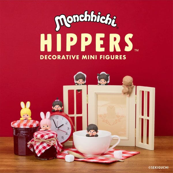 Sonny Angel x Monchhichi Hippers Collectable Mini Figurines Blind Box (1pc) - Image 2