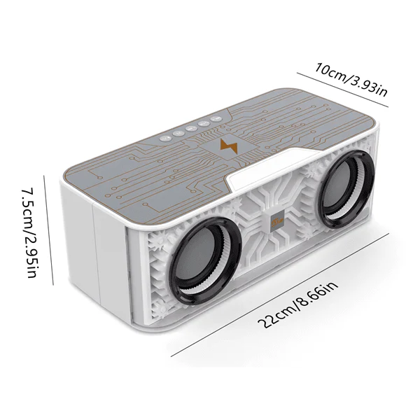 SoundLogic XT: Bluetooth Speaker with LED Lights and Wireless Charger - Image 12