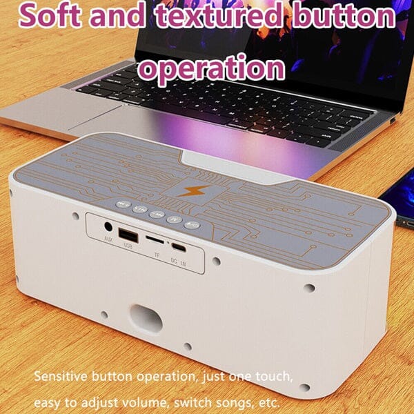 SoundLogic XT: Bluetooth Speaker with LED Lights and Wireless Charger - Image 9