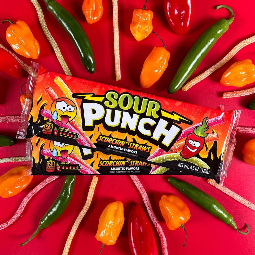Sour Punch Scorchin Straws Tray 4.5oz - Image 3