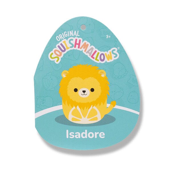 Squishmallows Super Soft Plush Toys 7.5" Isadore the Lemon Lion - Image 5