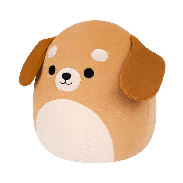 Squishmallows Super Soft Plush Toys 7.5" Sam the Brown Dog (White Belly) - Image 2