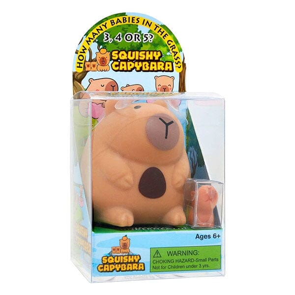 Capybara Squishies® Fidget Toys Mother & Babies Mystery Box - Image 5