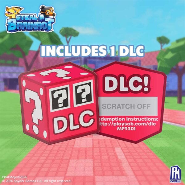 Steal a Brainrot Roblox Mystery Figurine Blind Bag (1pc) Includes DLC Code - Image 6