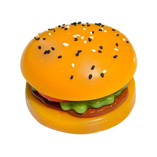 Taba Squishies® Peelables Deluxe Premium Silicone Fidget Toy (1pc) Hamburger - Image 2