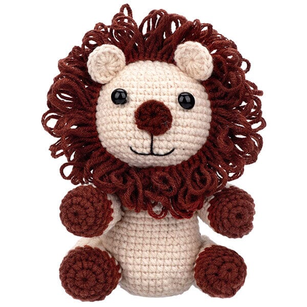 The LOOP Brigade: DIY Crochet Plush Toy Complete Kit For Beginners - Blaze the Lion - Image 3