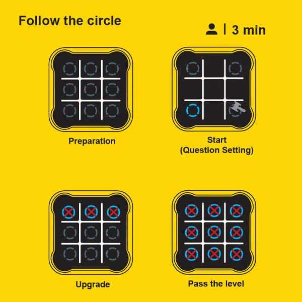 Tic Tap Go! Electronic Touchscreen Tic-Tac-Toe Game - Image 4