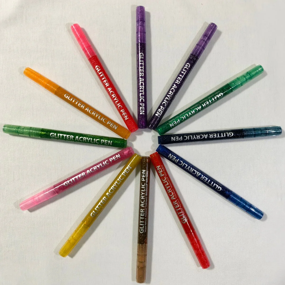 TouchHero - Glitter Pen Markers - 12pk - Image 3