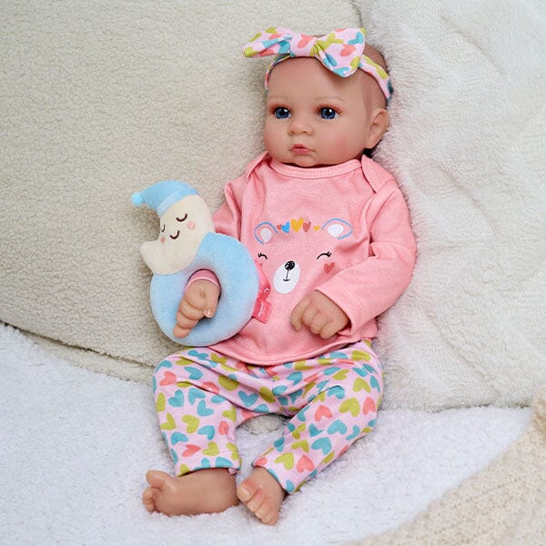 TrueHeart Treasures Dream Weavers Series 2 Weighted Reborn Lifelike Baby Dolls (3kg) Baby Sabrina - Image 2